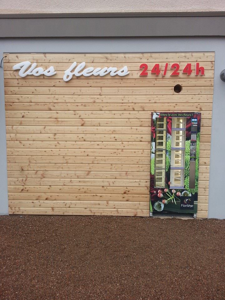 Indbygget Verdefiorè-blomsterautomat Indbygget Verdefiorè-blomsterautomat